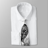 Cravate Le Corbeau noir (Attaché)