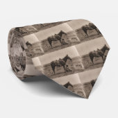 Cravate Le cowboy de cheval 1910 (Roulé)