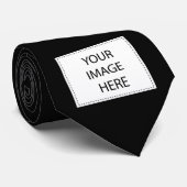 Cravate Le ♪♫♪ créent votre propre blanc de personnaliser (Roulé)