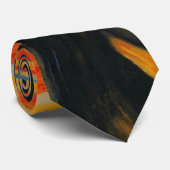 Cravate Le cri perçant (Roulé)