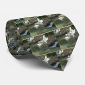 Cravate Le cygne blanc (Roulé)