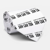 Cravate Le _de TOA de SOH CAH apprennent une nouvelle (Roulé)