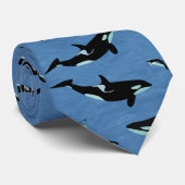 Cravate Le Déjeuner de Whale (Roulé)