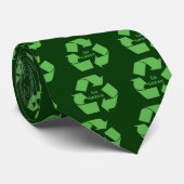 Cravate Le devenez écolo réutilisent des cadeaux de (Roulé)