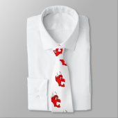 Cravate Le diable en panne (Attaché)