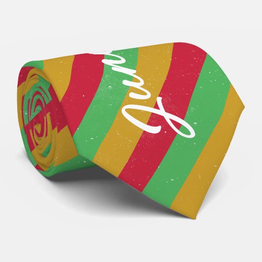 Cravate Le dix-septième est ma liberté (Roulé)