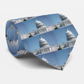 Cravate Le dôme de capitol (Roulé)