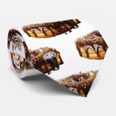 Cravate Le donut décadent de SlipperyJoe's recouvert d'une (Roulé)
