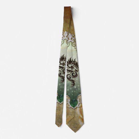 Cravate Le dragon (Dos)