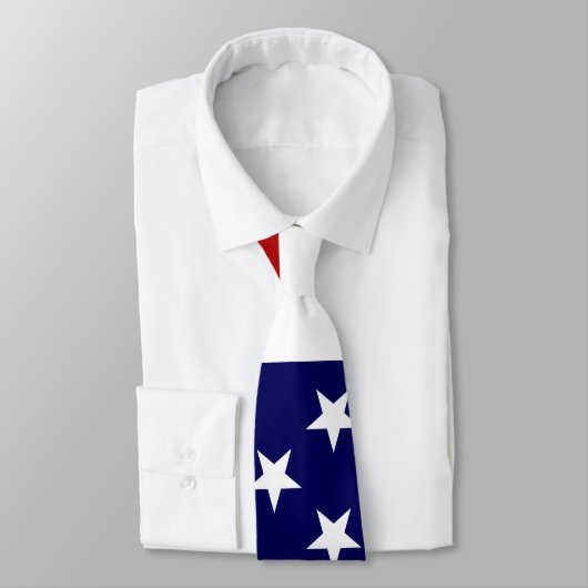 Cravate Le drapeau américain (Attaché)