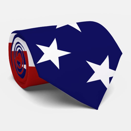 Cravate Le drapeau américain (Roulé)
