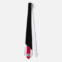 Le drapeau de la côte Rican