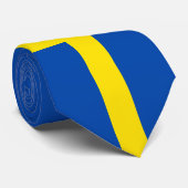 Cravate Le drapeau de la Suède (Roulé)