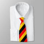 Cravate Le drapeau de l'Allemagne a inspiré le motif (Attaché)