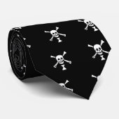 Cravate Le drapeau de pirate authentique d'Emanuel Wynne (Roulé)