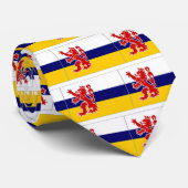 Cravate Le drapeau néerlandais de Limbourg (Roulé)