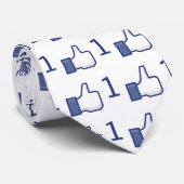 Cravate le facebook aiment le bouton (Roulé)