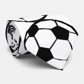 Cravate Le Fantôme de Soccer (Roulé)