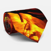Cravate Le feu (Roulé)