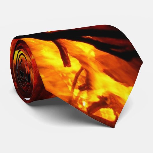 Cravate Le feu (Roulé)