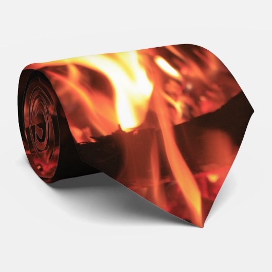 Cravate Le feu (Roulé)