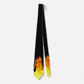 Cravate Le feu flamboyant (Devant)