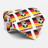 Cravate Le football Allemagne (Roulé)