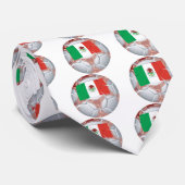 Cravate Le football du Mexique (Roulé)