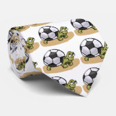 Cravate Le football (tortue) (Roulé)
