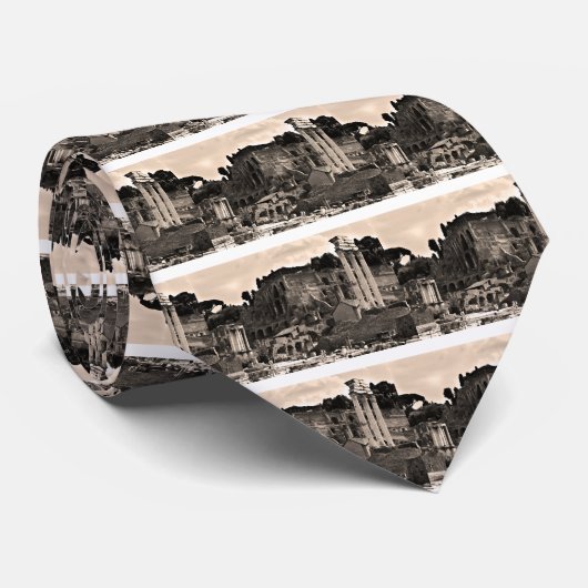 Cravate Le forum romain (Roulé)