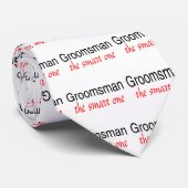 Cravate Le futé (Groomsman) (Roulé)
