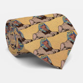 Cravate Le grand sphinx (Roulé)