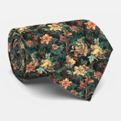 Cravate Le jardin dans mon rêve (Roulé)