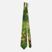 Cravate Le jardin de Daubigny - Vincent van Gogh (Devant)