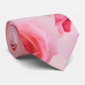 Cravate Le jour de mère rose de roses (Roulé)