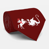 Cravate Le jour de St George (Roulé)