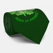 Cravate Le jour de St Patrick heureux (Roulé)
