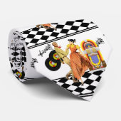 Cravate le juke-box de wagon-restaurant des années 50 (Roulé)