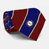 Cravate Le Kentucky barre le drapeau (Roulé)
