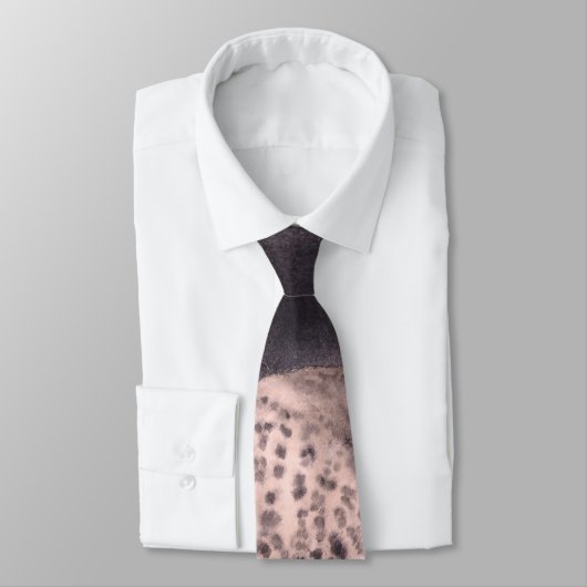 Cravate Le Léopard Neck Tie (Attaché)