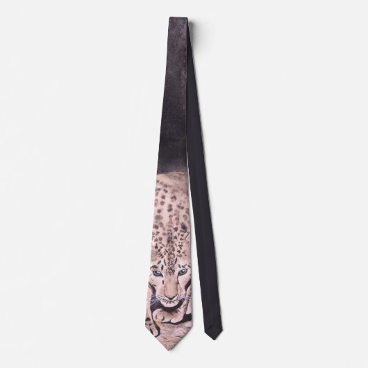 Cravate Le Léopard Neck Tie (Devant)