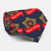 Cravate Le Maine JE 200th anniversaire bicentenaire (Roulé)