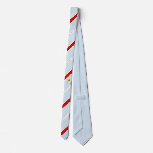 Cravate Le Maroc barre le drapeau (Dos)