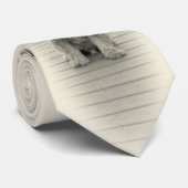 Cravate Le meilleur ami de l'homme (Roulé)