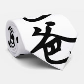 Cravate Le meilleur papa du mot dans le Chinois (Roulé)