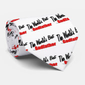 Cravate Le meilleur parrain du monde (Roulé)