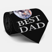 Cravate Le meilleur père (Roulé)