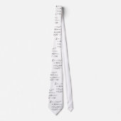 Cravate - le modèle standard (Devant)