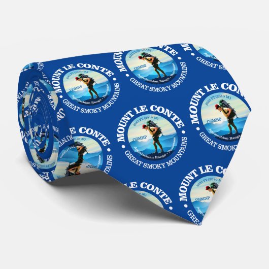 Cravate Le Mont Le Conte (C) (Roulé)