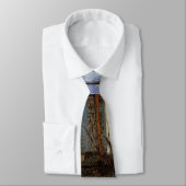 Cravate Le Moulin de la Galette par Vincent van Gogh (Attaché)